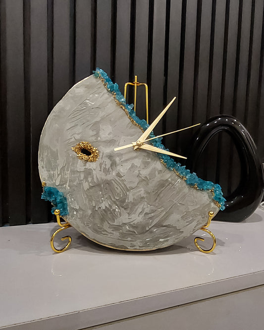 Moonstone Elegance Clock
