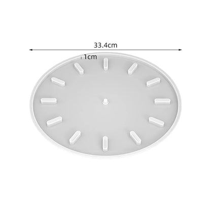 Clock Silicone Mold Handmade Crafts Round Clock Epoxy Resin Molds DIY Wall Hanging Clock Jewelry Making Tools Supplies