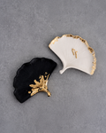 Resin Trinket Tray for Jewelry | Ginkgo Leaf Design